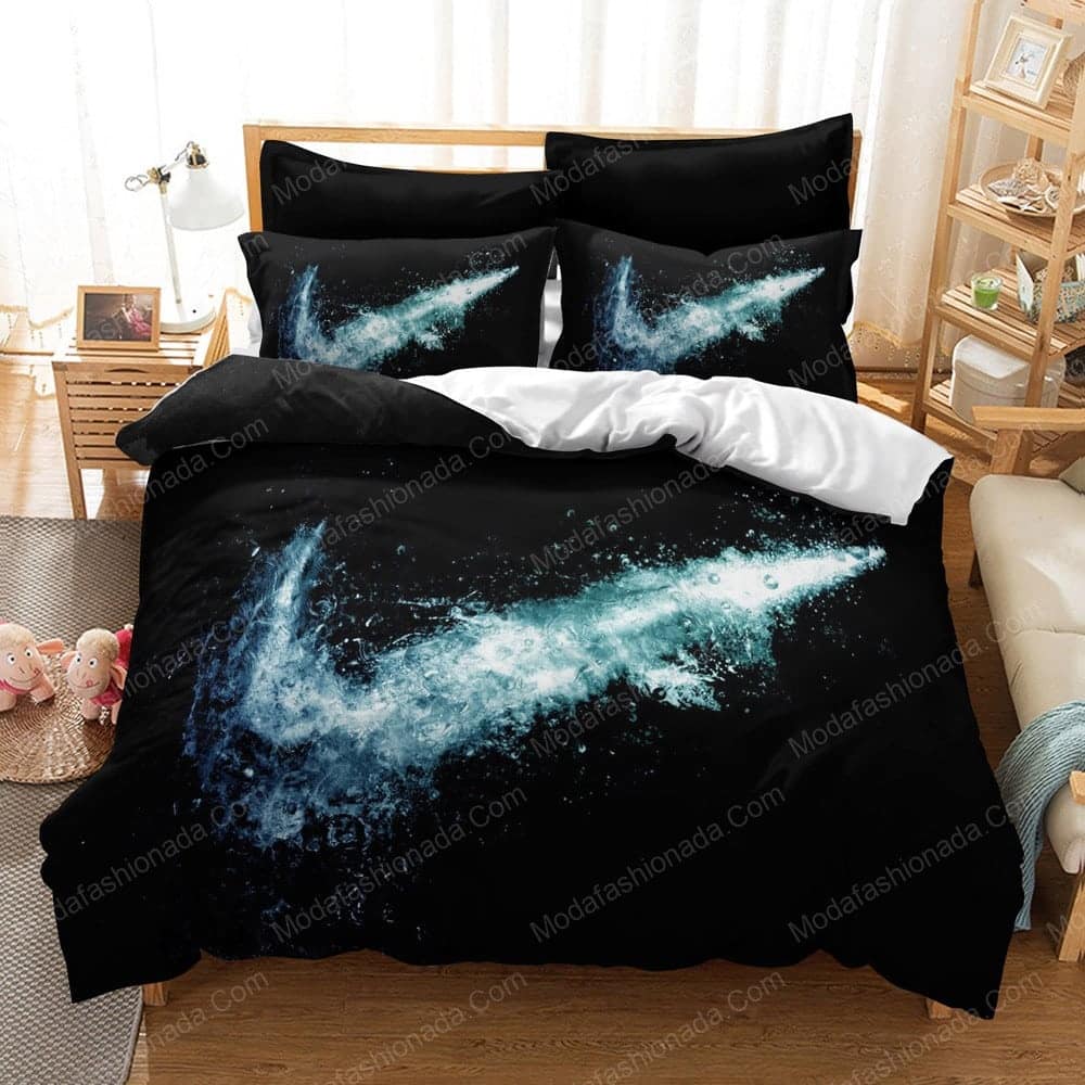 Nike Logo Luxury Brands 6 Bedding Set – Duvet Cover – 3D New Luxury – Twin Full Queen King Size Comforter Cover