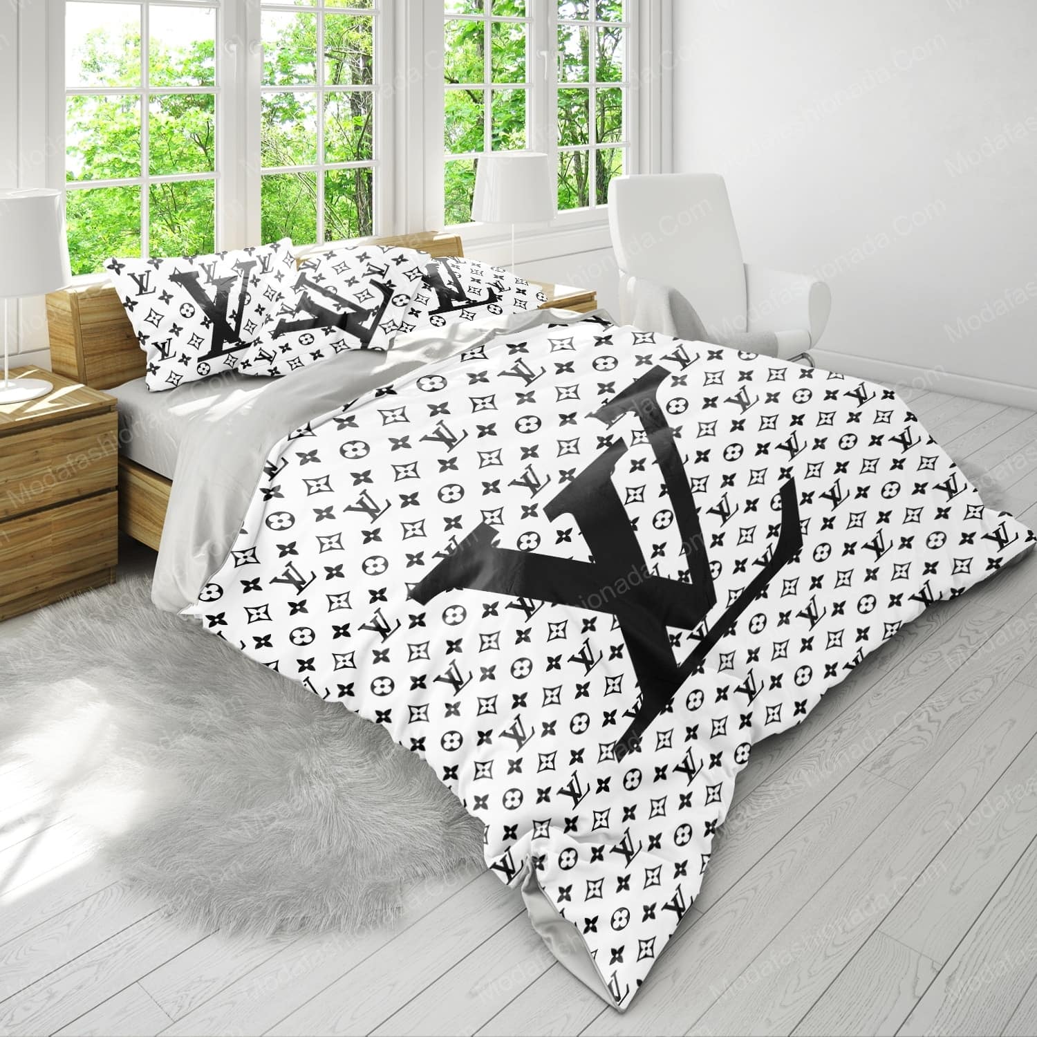 Louis Vuitton Brands 14 Bedding Set - Modafashionada.Com Louis Vuitton Brands 14 Bedding Set - Modafashionada.Com