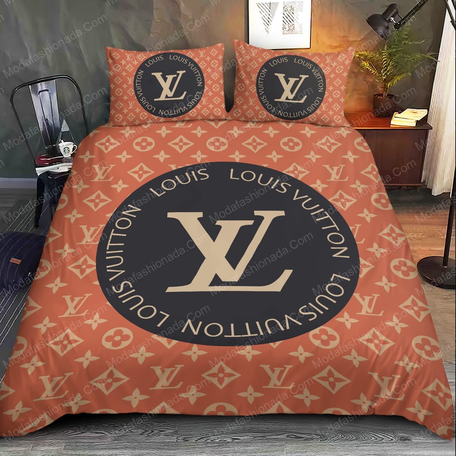 Louis Vuitton Luxury Brands 28 Bedding Set - Modafashionada.Com Louis Vuitton Luxury Brands 28 Bedding Set - Modafashionada.Com