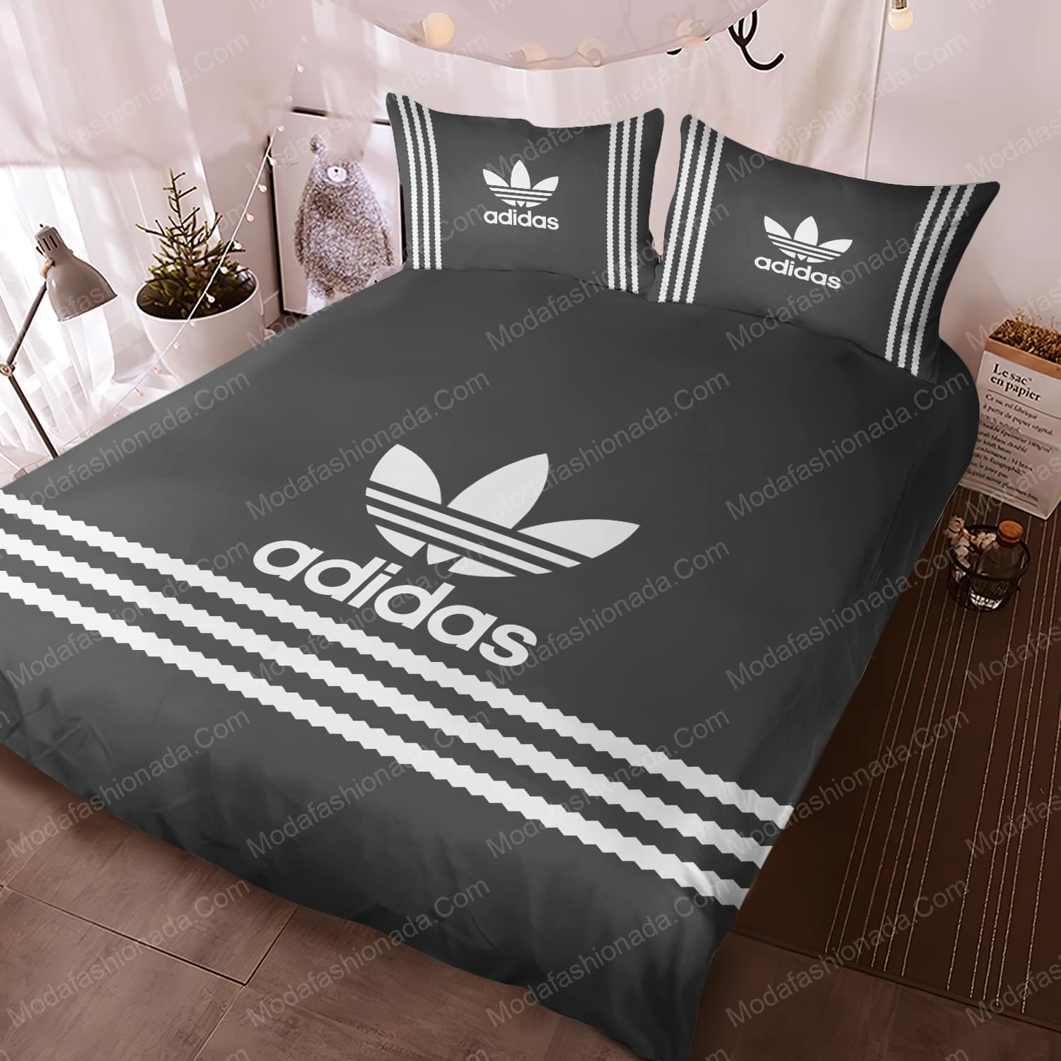 Adidas Luxury Brand 02 Bedding Set - Modafashionada.Com