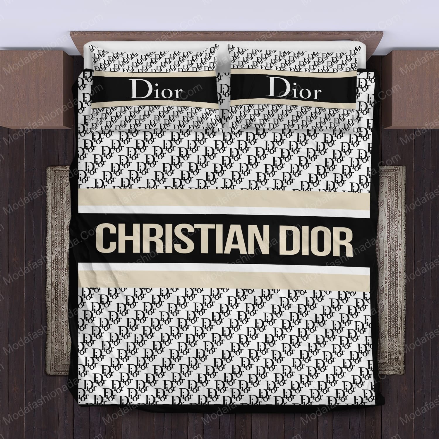 Christian Dior Logo Brands 9 Bedding Set - Modafashionada.Com
