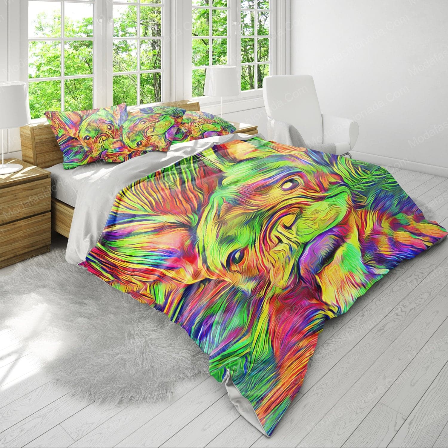 Loyal Bulldog Watercolor Bedding Sets - Modafashionada.Com Loyal Bulldog Watercolor Bedding Sets - Modafashionada.Com