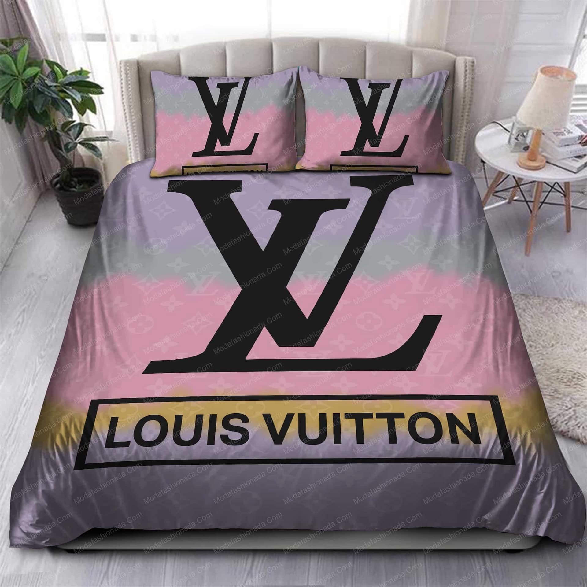 Louis Vuitton Luxury Brands 27 Bedding Set