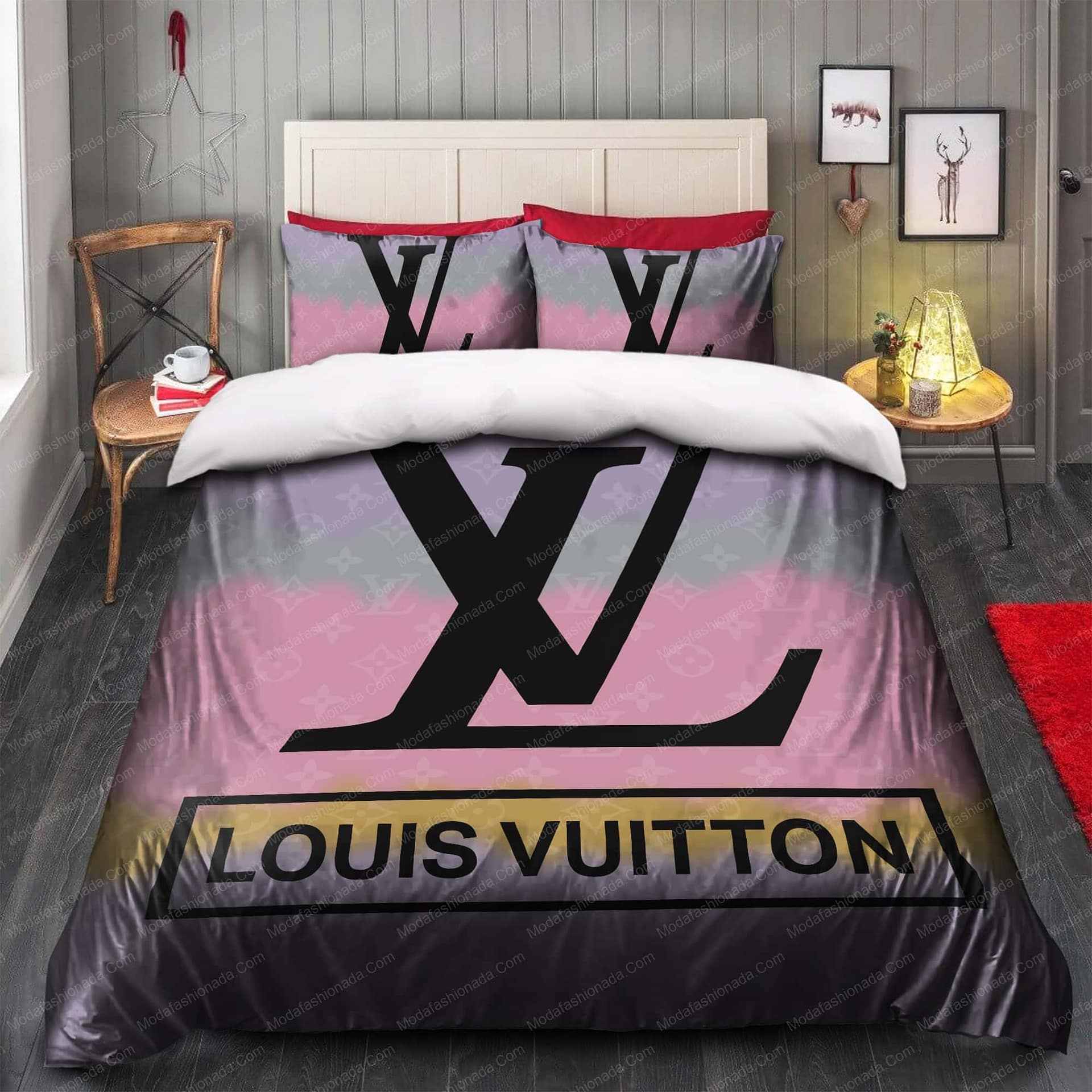 Louis Vuitton Luxury Brands 27 Bedding Set