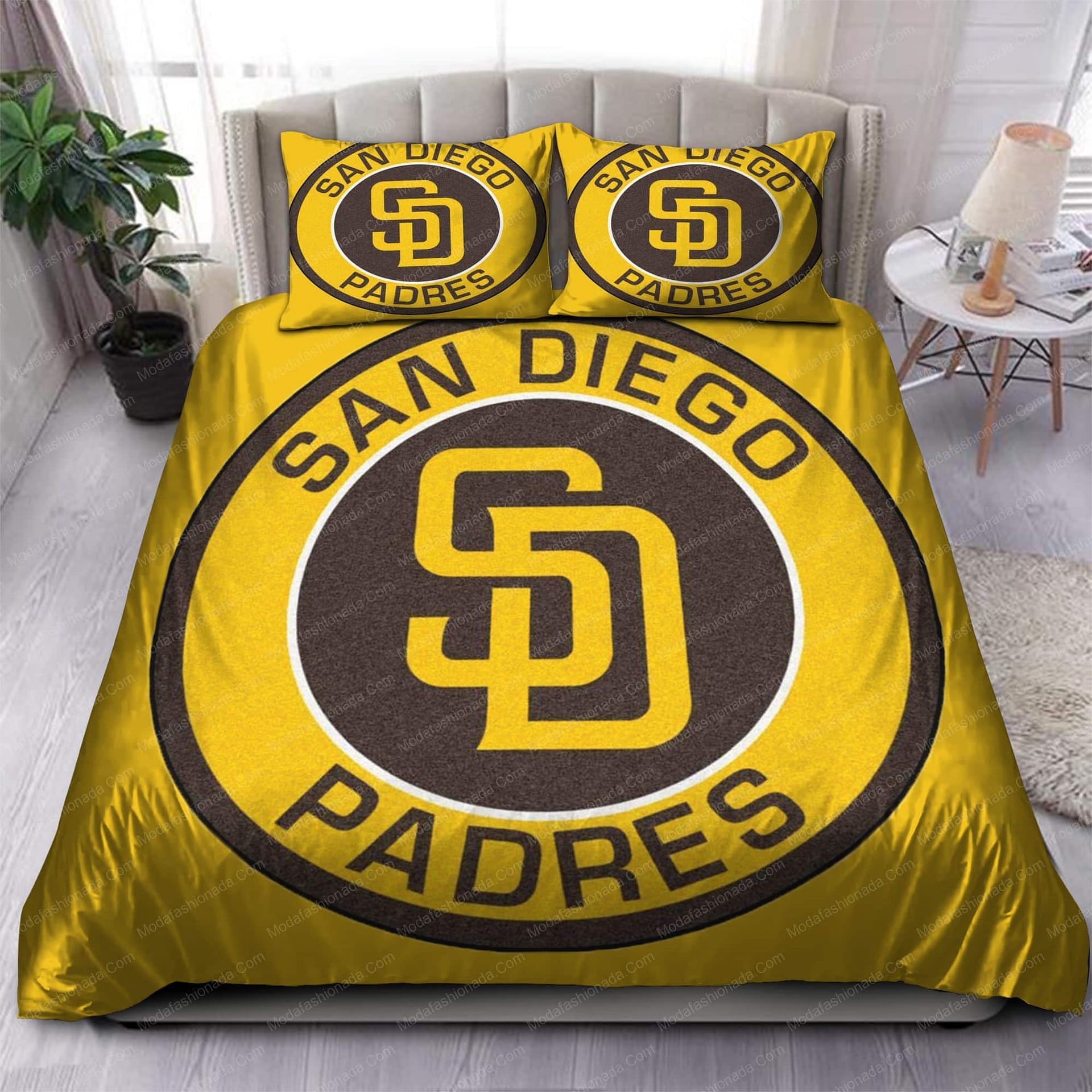 Logo San Diego Padres MLB 151 Bedding Sets Logo San Diego Padres MLB 151 Bedding Sets