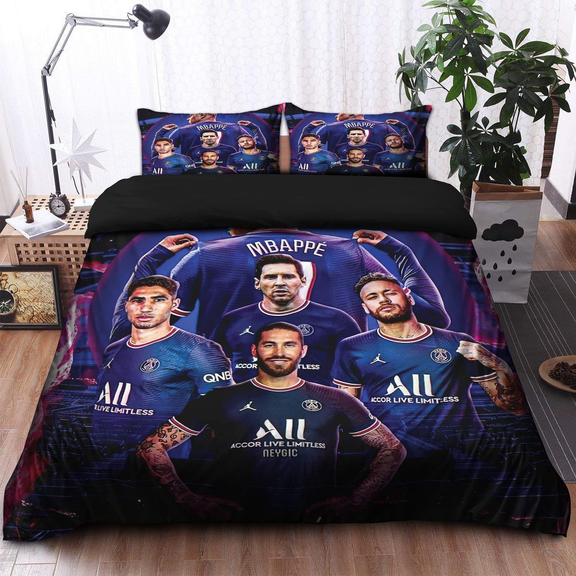 Super Stars PSG Lige 1 21 Bedding Sets Super Stars PSG Lige 1 21 Bedding Sets