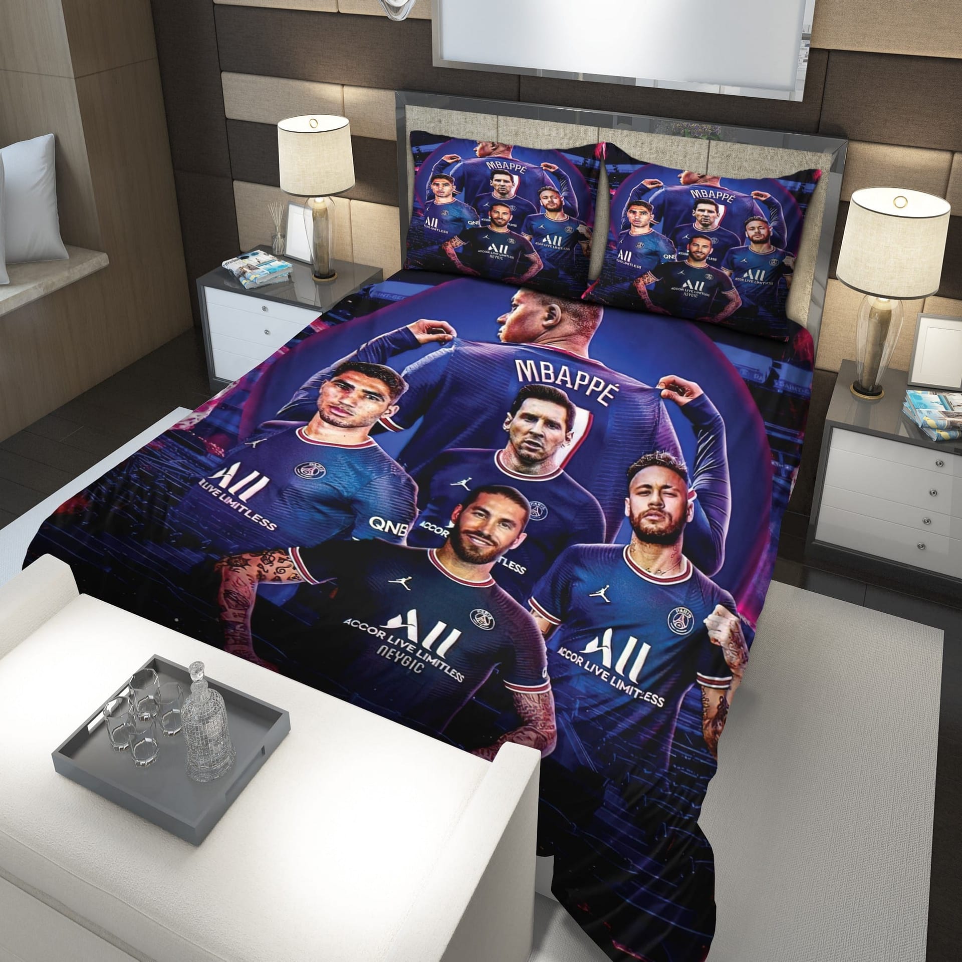 Super Stars PSG Lige 1 21 Bedding Sets Super Stars PSG Lige 1 21 Bedding Sets