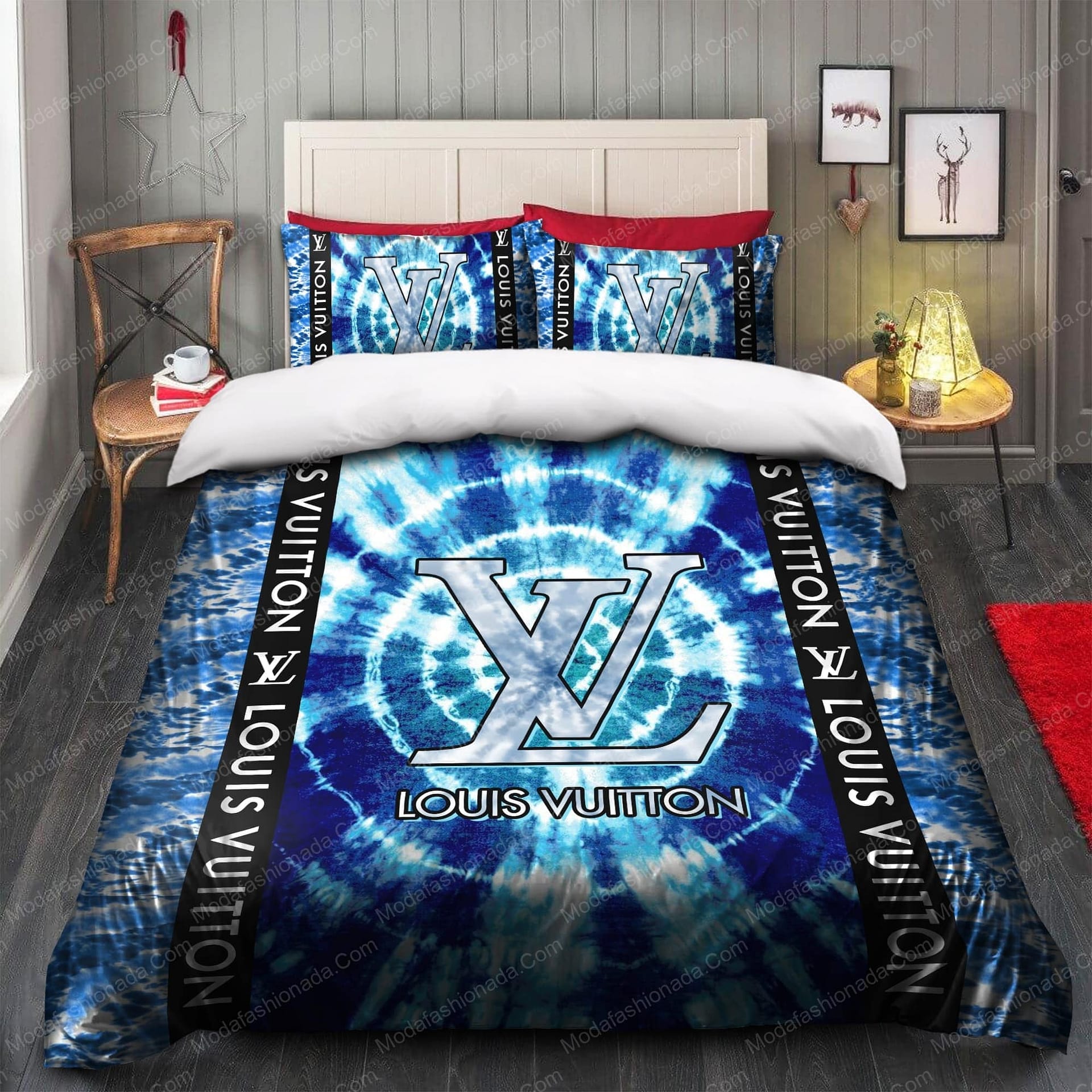 Tie Dye Louis Vuitton Bedding Sets - Modafashionada.Com Tie Dye Louis Vuitton Bedding Sets - Modafashionada.Com