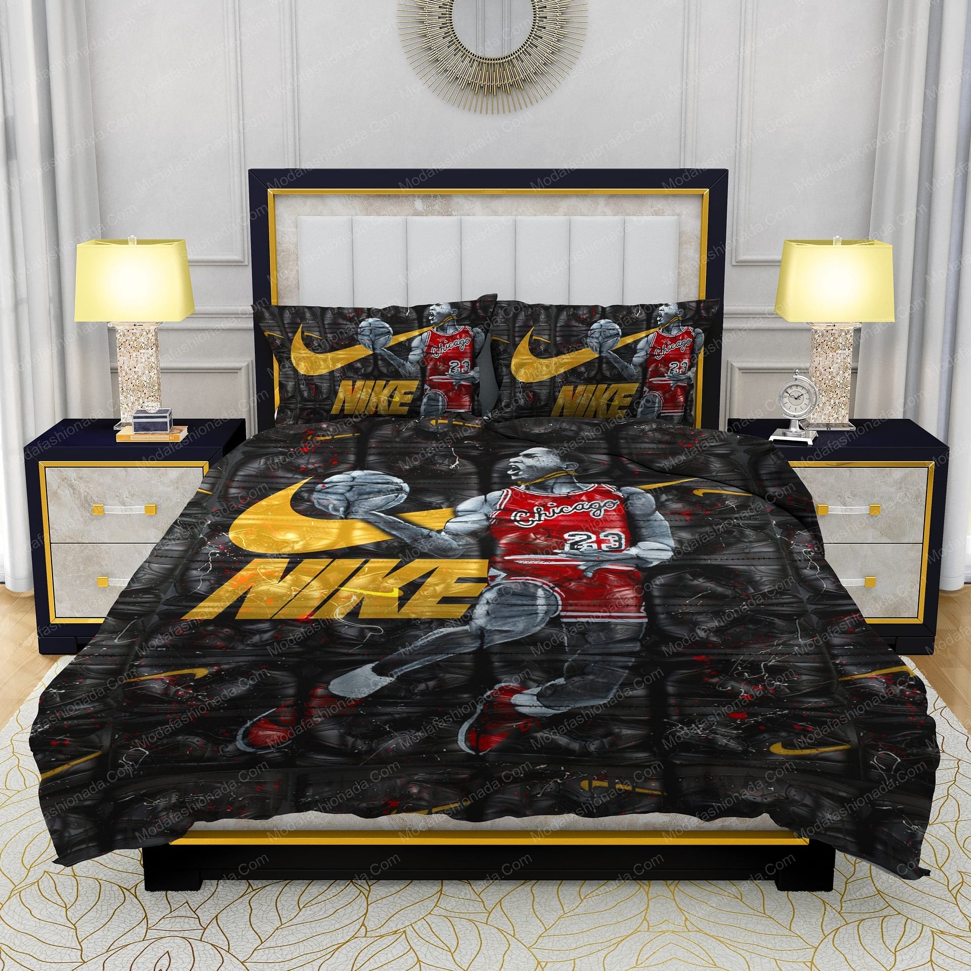Michael Jordan 23 Nike Bedding Sets - Modafashionada.Com