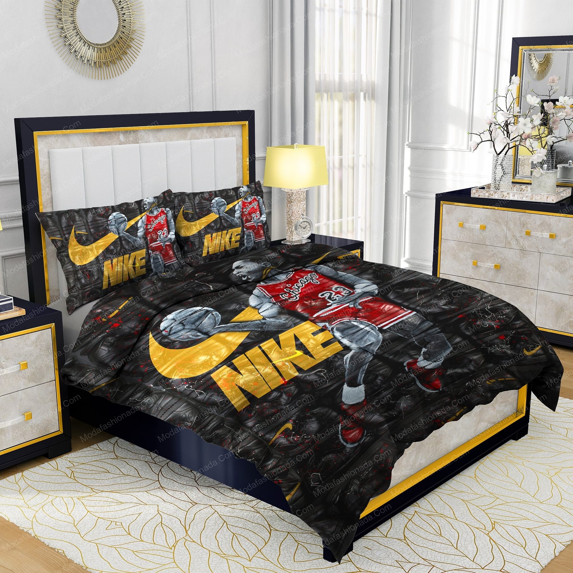 Michael Jordan 23 Nike Bedding Sets - Modafashionada.Com