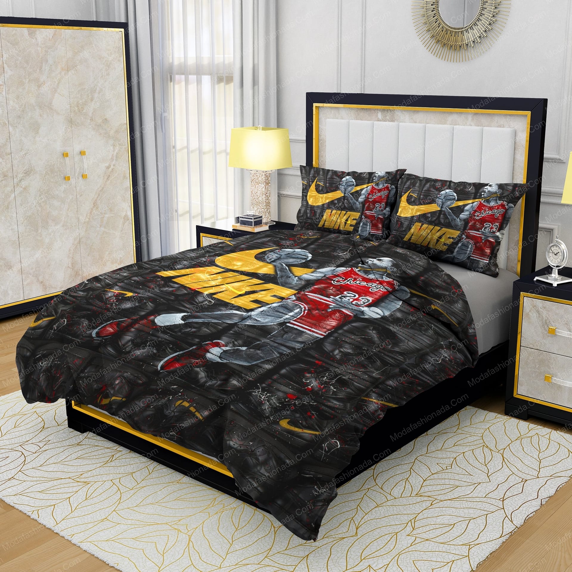 Michael Jordan 23 Nike Bedding Sets - Modafashionada.Com