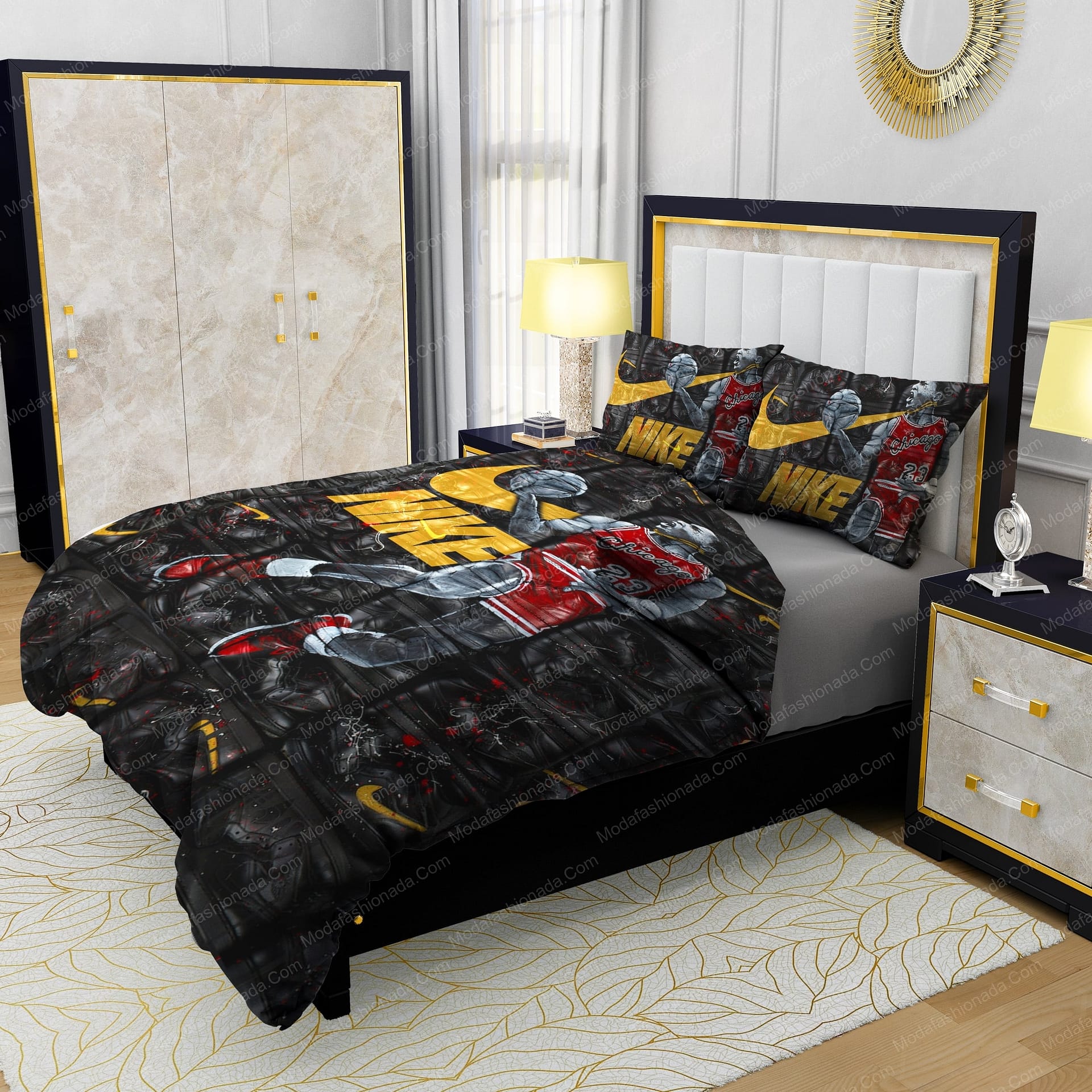 Michael Jordan 23 Nike Bedding Sets - Modafashionada.Com