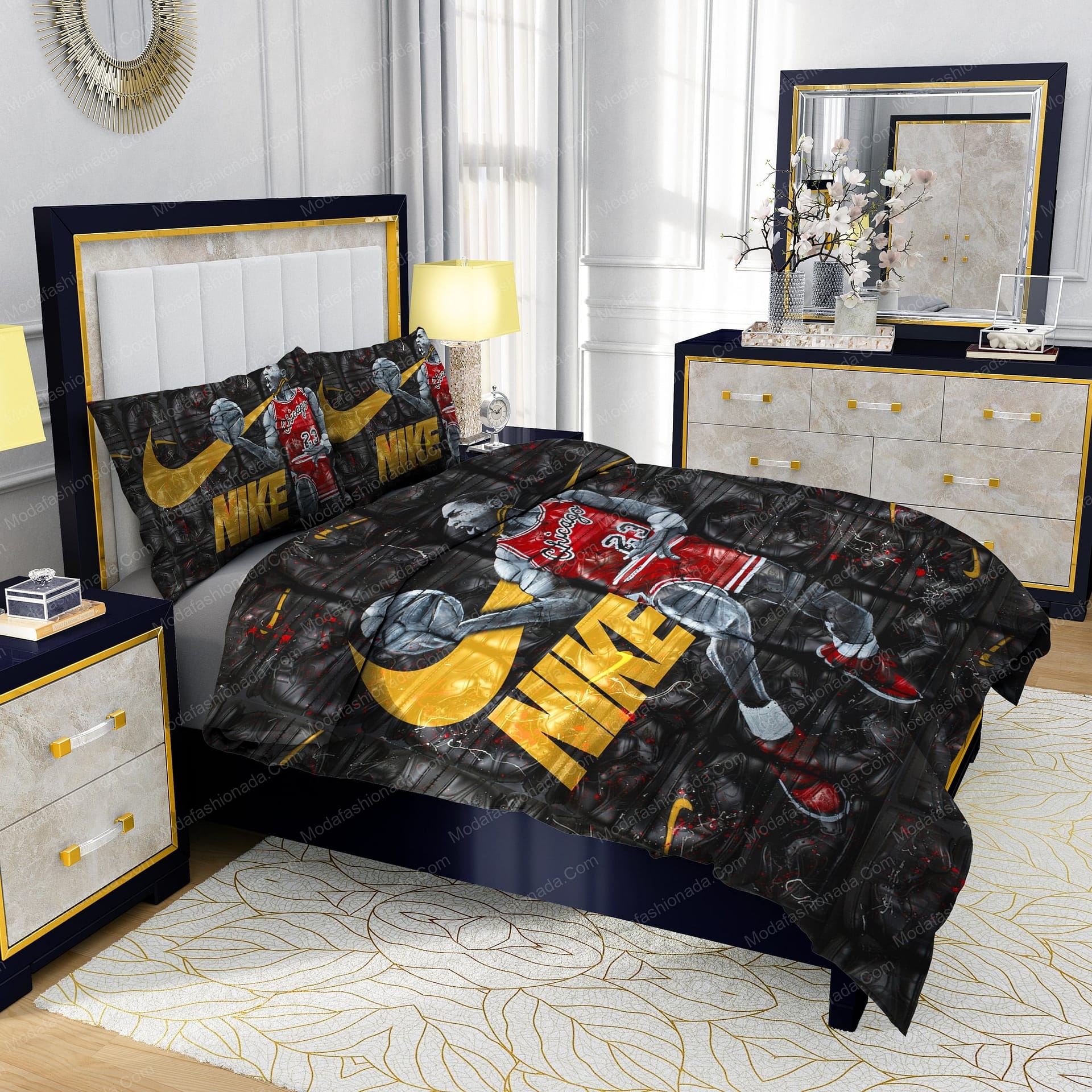 Michael Jordan 23 Nike Bedding Sets - Modafashionada.Com