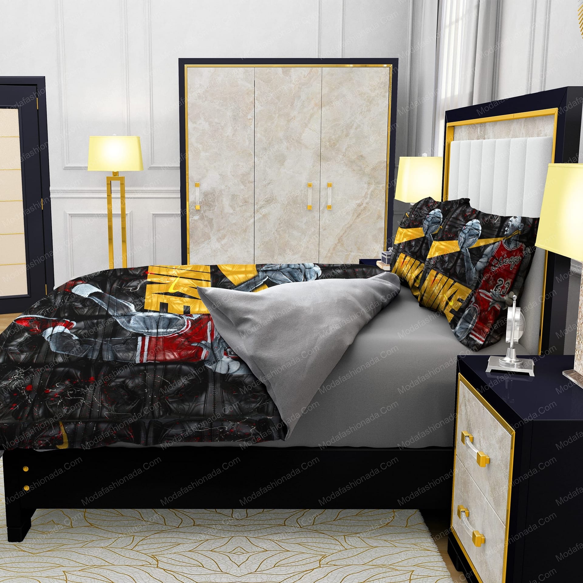 Michael Jordan 23 Nike Bedding Sets - Modafashionada.Com