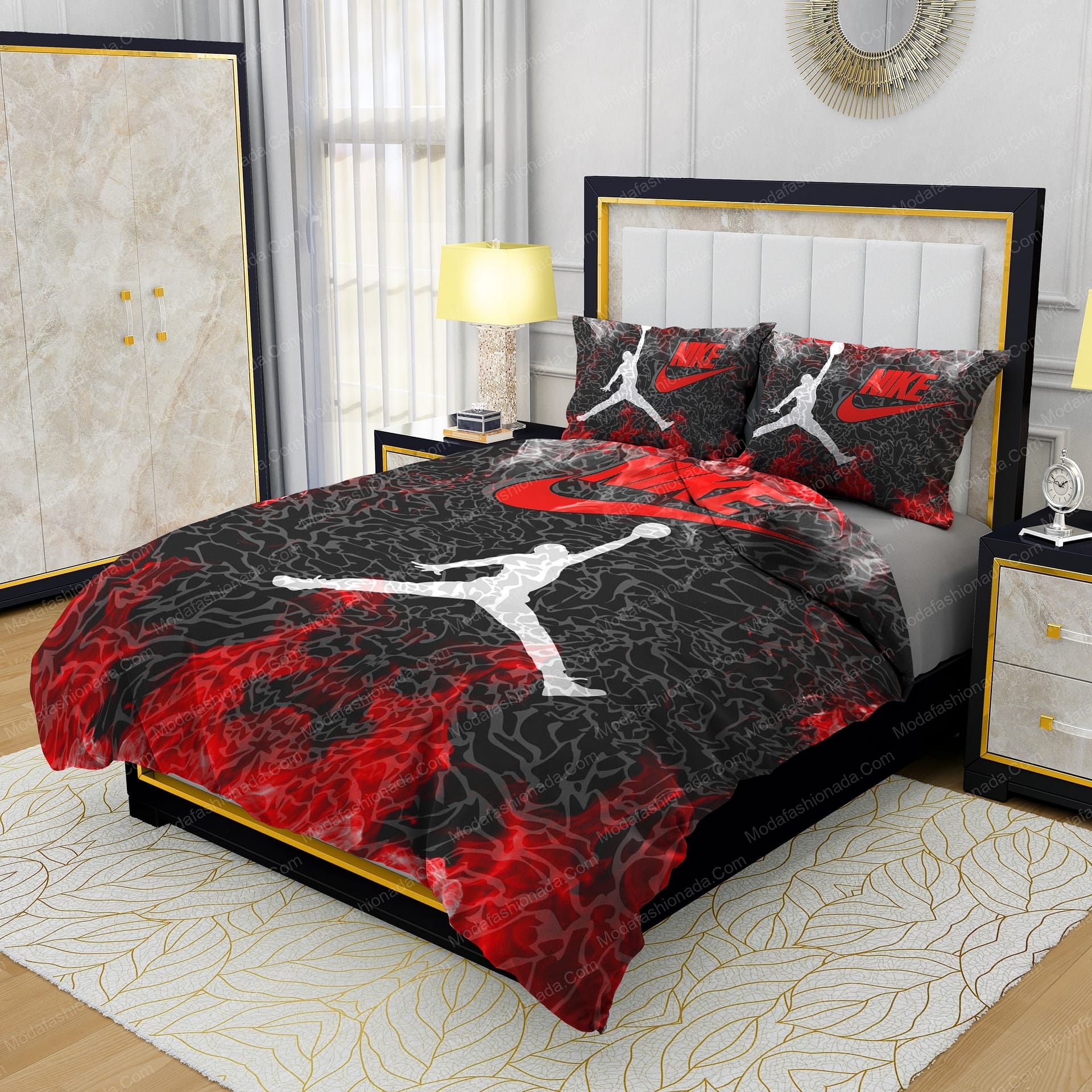 Famous Nike Air Jordan JUST DO IT Design & Quality Comfortable 4 Pieces Bedding Sets - Modafashionada.Com