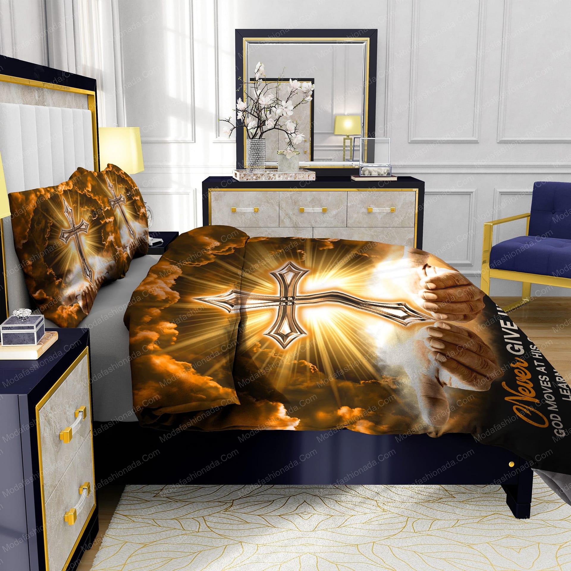 Jesus Never Give Up Hope Bedding Sets - Modafashionada.Com Jesus Never Give Up Hope Bedding Sets - Modafashionada.Com