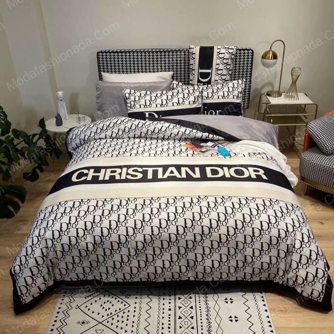 Christian Dior Logo Brands 9 Bedding Set