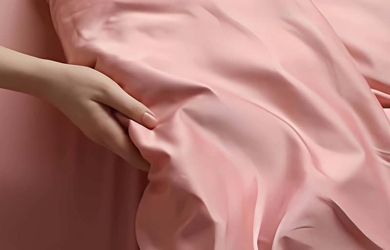 satin bedding material